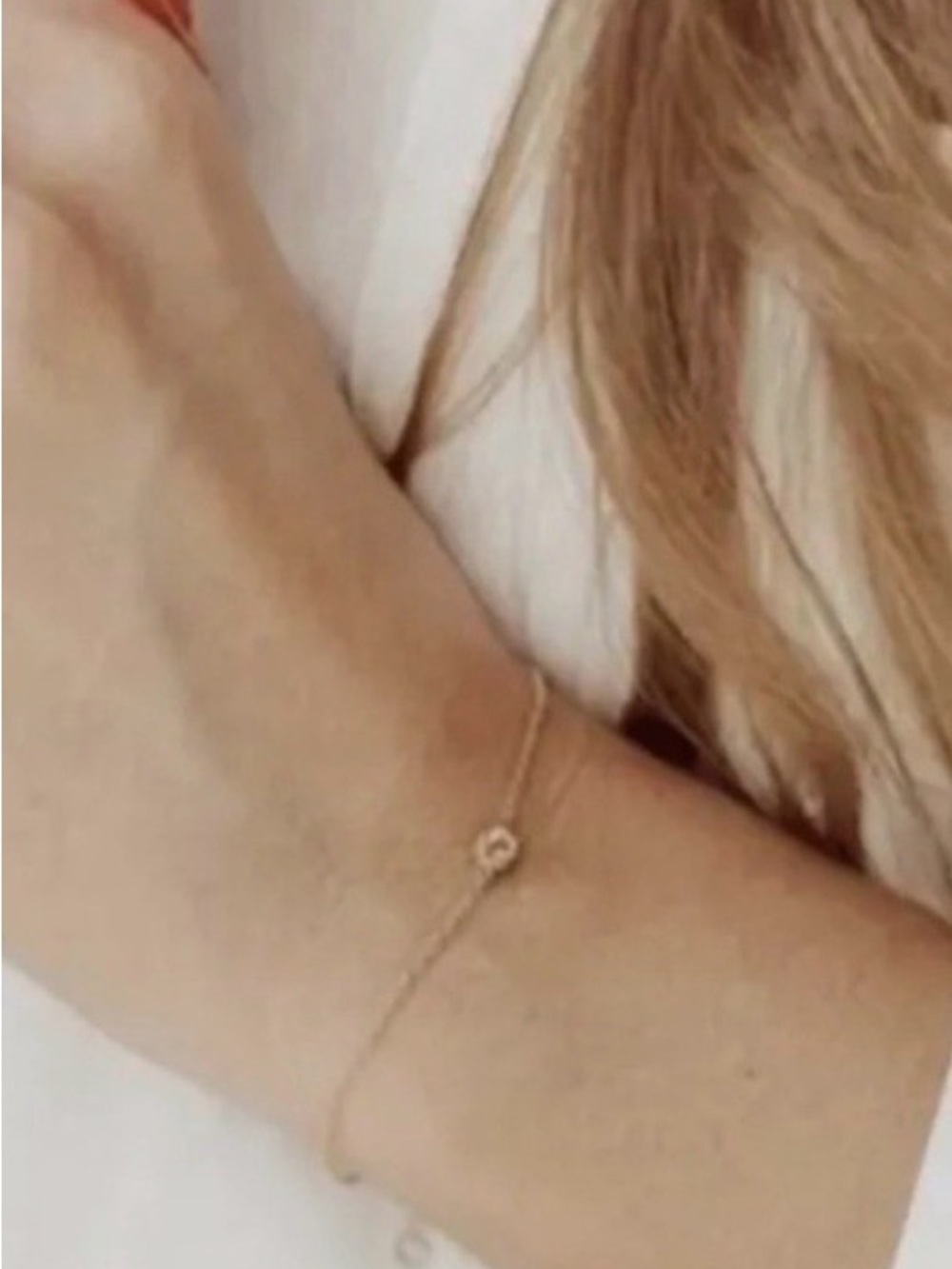 Rachel Zoe x Marrin Costello 14K Gold-Plated & White Topaz Soleil 7 in Bracelet.